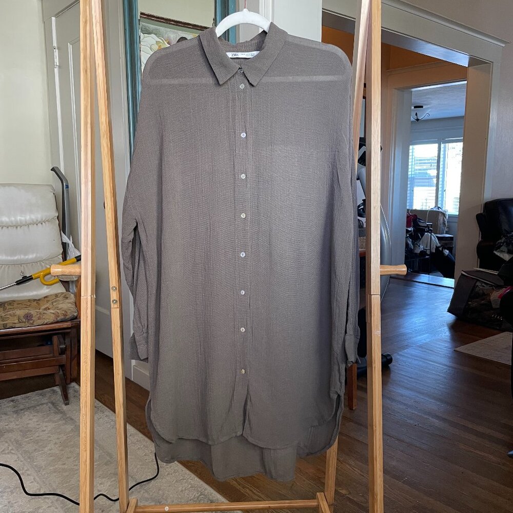 Zara Women's XL Button Up Oversized